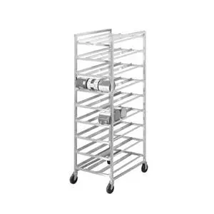 Channel Manufacturing Aluminum Mobile Rack - 162 #10 Cans - CSR-9M