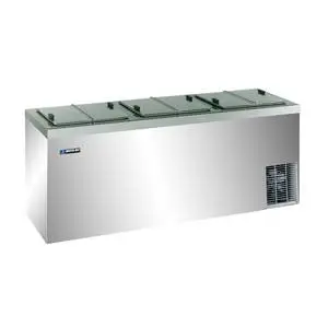 Master-Bilt 85" Stainless Steel Ice Cream Dipping Cabinet - DC-12DSE