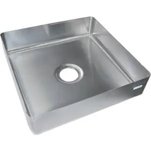 BK Resources 20"L x 20"W x 5"D Stainless Steel Pre-Rinse Bowl - SB-16-2020-5