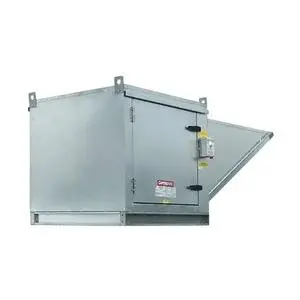 Captive-Aire Systems, Inc. 1HP EMC Motor Rooftop Filtered Make-Up Air Fan 10" Blower - A1-G10D