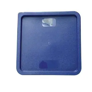 Thunder Group Blue Snap-on Square Food Storage Container Lid - PLSFT121822C