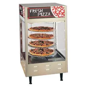 Nemco Rotating Pizza Merchandiser W/ Four 18in Racks - 6452