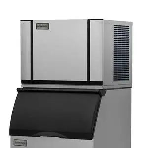 Ice-O-Matic Elevation Series 305lb HalfCube Air Cooled Ice Machine & Bin - CIM0330HA+B40PS