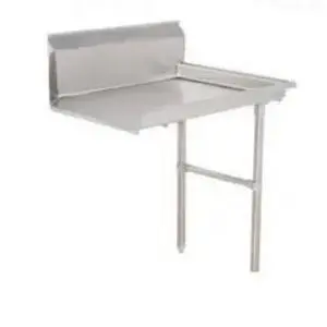 Falcon Food Service 30"x96" 16 Gauge Stainless Steel Rigt Side Clean Dish Table - DTCR3096