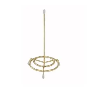 Winco 6" Brass Plated Check Spindle - CS-1
