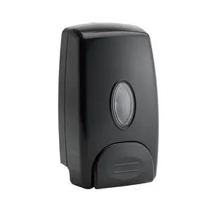 Winco 1 Liter Wall Mounted Soap Dispenser - Black - SD-100K