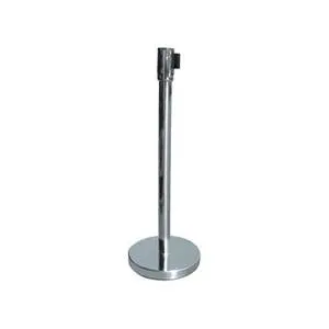 Winco Stainless Steel Stanchion w/ 6-1/2" Retractable Belt - CGS-38S