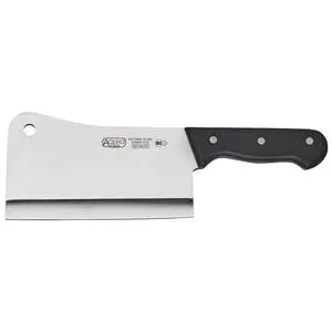 Winco Acero 7" Full Tang Forged German Steel Cleaver w/ POM Handle - KFP-72