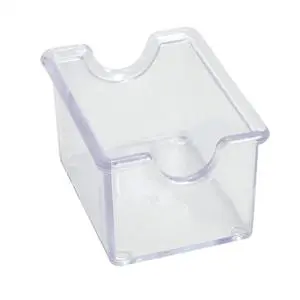 Clear Plastic Sugar Pack Holders - 1 Doz