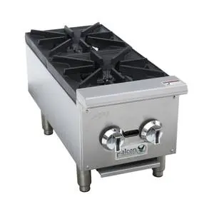 Falcon Food Service 12" (2) Burner Gas Hot Plate - AHP-2