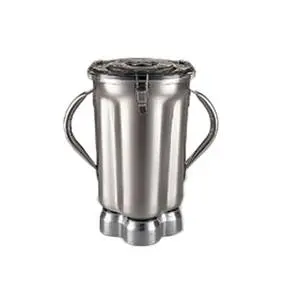 Waring 128 oz Stainless Blender Container w/ Lid & (2) Handles - CAC72