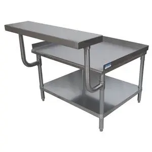 BK Resources Stainless Adjustable Work Shelf for 60"W x 30"D Stands - EQ-WS60