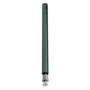 Quantum Food Service 74" Stationary Green Epoxy Coated Post - P74PX