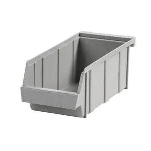 Cambro 5"W x 12" D Speckled Gray Polyethylene Condiment Organizer - 5412CBP480