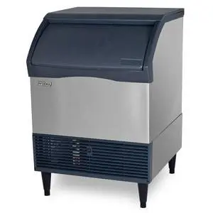 24" Undercounter 266lb Small Cube Water Cooled Ice Machine