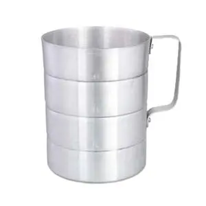 Browne Foodservice 1 Qt Heavy Duty Aluminum Dry Measure Cup - 575610