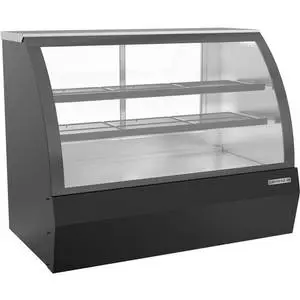 60" Curved Glass Dry Deli Display Case
