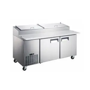 Falcon Food Service 71" Pizza Prep Table w/ (9) Pan Capacity - APT-67