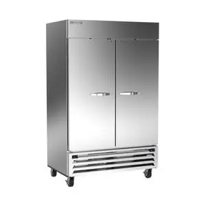 Beverage Air 2 Door Dual Temp Refrigerator/Freezer Solid Doors - HBRF49HC-1-A