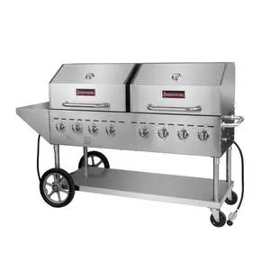 Sierra 80" Outdoor Mobile LP Gas Grill - SRBQ-60