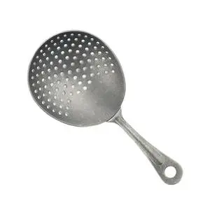 Winco After 5 Crafted Steel Finish Julep Strainer - BAJS-6CS