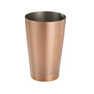 Winco After 5 Antique Copper Finish 20 oz Shaker Cup - BASK-20AC