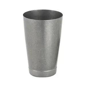 Winco After 5 Crafted Steel Finish 20 oz Shaker Cup - BASK-20CS