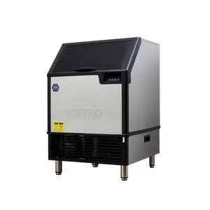 IceTro 202 lb Half Cube Air Cooled Undercounter Ice Machine - IU-0220-AH