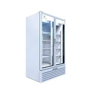 Marketeer™ 26.12cu ft White 2 Door Refrigerated Merchandiser