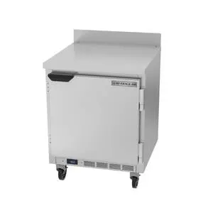 27" 5.24cu ft Solid Door Worktop Freezer