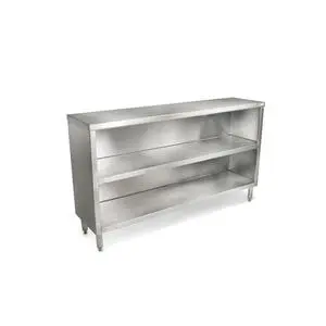 John Boos 48" x 15" Stainless Dish Storage Cabinet - EDSC8-1548-X