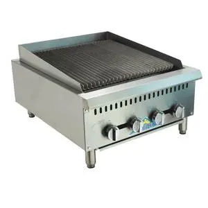 Comstock Castle 24" Wide Countertop Gas Radiant Charbroiler - CCHRB24
