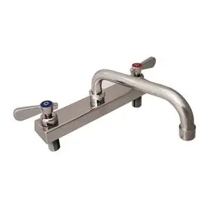Evolution 8” OC Deck Mount Faucet with 6" Swing Spout