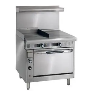 Spec Series 36" Gas Range (1) 18" Hot Top & (1) 18"W Griddle