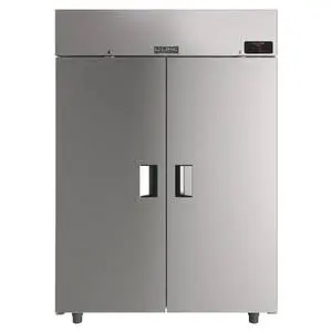 48 cu ft (2) Section Solid Door Reach-In Freezer