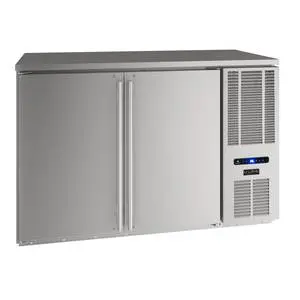 52" Wifi Ready 2 Door Back Bar Cooler w/ LED Lighting