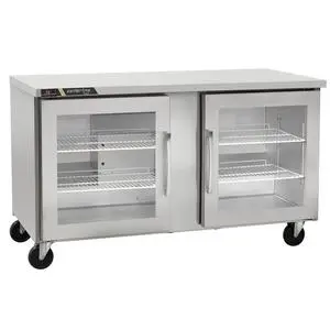 Centerline 36" 2 Glass Door Undercounter Refrigerator