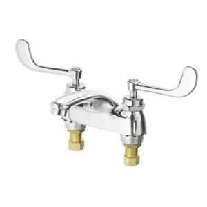 Krowne 4" Center Deck Mount Lavatory Wrist Blade Faucet - 14-580L