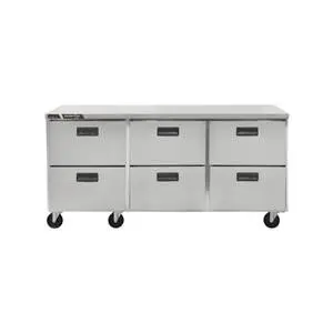 Traulsen Centerline 72" 6 Drawer Undercounter Refrigerator - CLUC-72R-DW