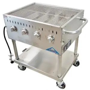 Comstock Castle 30" Outdoor LP Gas Char-broiler BBQ Grill - CS-GBBQ-30