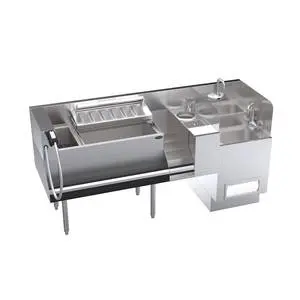Krowne 70" Wide Taffer Command Cocktail Station - KR24-TCS70A-10