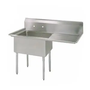 1 Compartment 18x18x12 Stainless Steel Sink