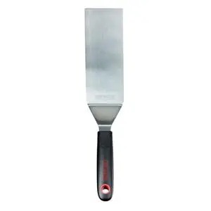 ChefMaster 15" Stainless Steel Square Edge Turner w/ 7.5"x2.95" Blade - 90282