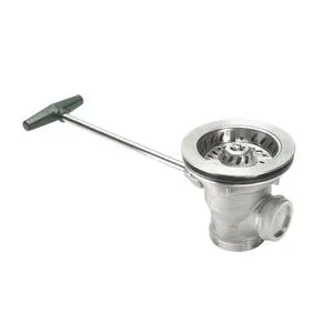 Krowne Metal Royal Series Ball Valve Twist Drain For 3½" Sink Opening - 22-800