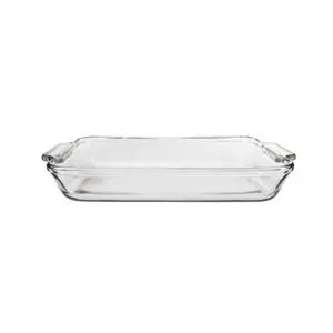 Anchor Hocking Preferred 3 Qt Fully Tempered Clear Glass Baking Dish - 3 ea - 81935L20