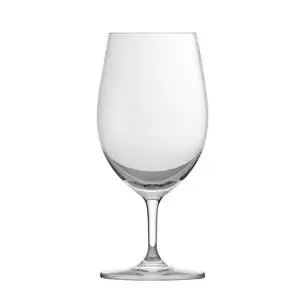 Bangkok Bliss 12 oz Clear Glass Footed Water Goblet - 2 Doz