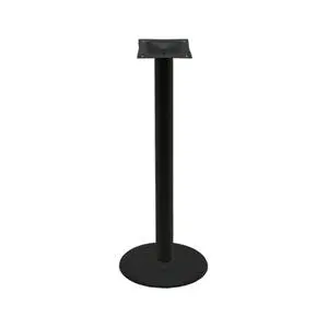 Oak Street Manufacturing 22" Diameter Bar Height Table Disc Base w/ 3" Column - B22DISC-BAR