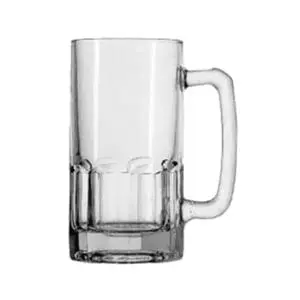 34 oz (1 Liter) Clear Glass Gusto Beer Mug - 1 Doz
