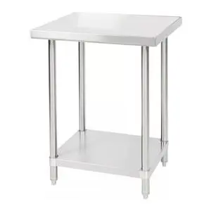 Falcon Food Service 24" x 24" Heavy Duty 16 Gauge All Stainless Steel Work Table - WT2424SSU16