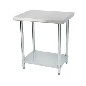 Falcon Food Service 30" x 24" Heavy Duty 16 Gauge All Stainless Steel Work Table - WT2430SSU16